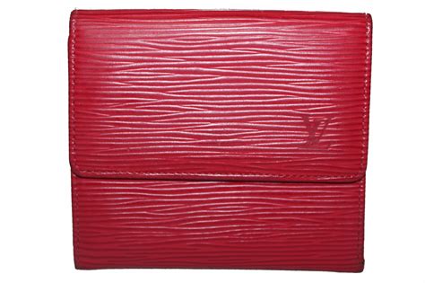 louis vuitton red wallet women& 39|trifold louis vuitton wallet.